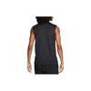 Nike Logo Print Crew Neck Sleeveless T-Shirt Men Tops Black DX0991-010