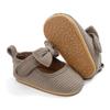 Spring Autumn Baby Girls Cotton Shoes Toddlers Prewalkers Cute Bow Shoes Infant Soft Bottom First Walkers 0-1Y
