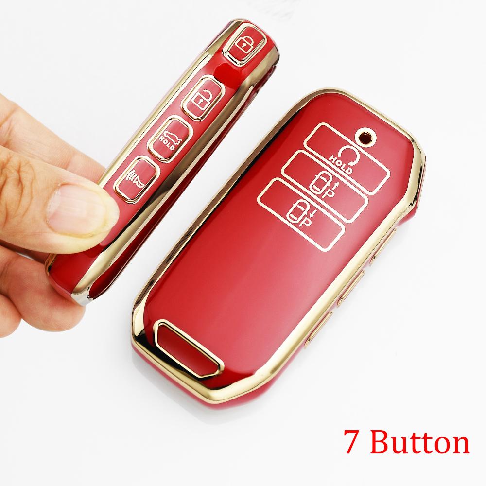 Auto Car Tpu Keyless Shell Key Fob Cover For Kia Sportage , Sorento Mq4, Ev6, Gt-Line K8 V6 , Niro Hybrid Accessories