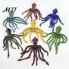 Articulated Ocean Creature Decor 3D Printed Squid Fidget Toy, Flexible Marine Animal Figure, Decompression Educational Cognitive Teaching Aid Sensory