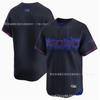 Toronto Blue Jays Mens Full Embroidery Short Sleeve V-Neck Baseball Jersey Blank Sports Top
