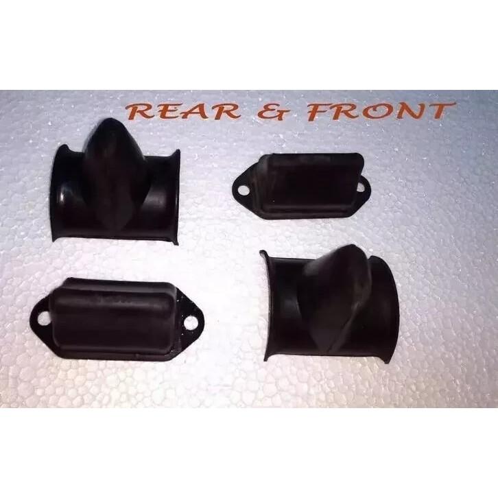 Para Suzuki Samurai SJ410SJ413 LJ80 Sierra Conjunto de Para-choque de Feixe de Mola Dianteiro Traseiro