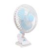 Compact Silent Clip-on Desktop Fan for Home, Office, Dorm, or Bedside