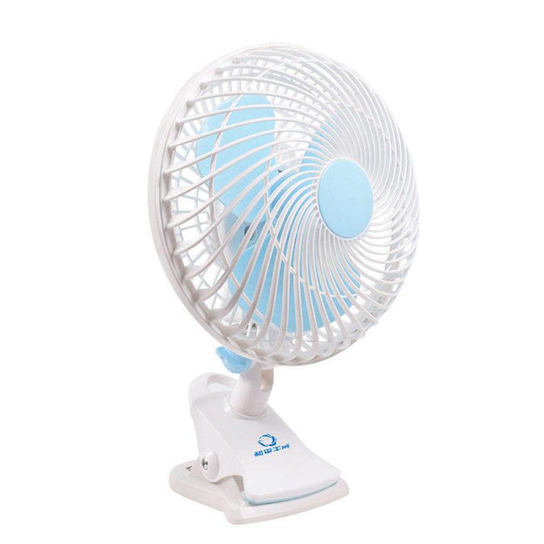 Compact Silent Clip-on Desktop Fan for Home, Office, Dorm, or Bedside