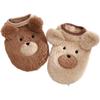 Pet cute small dog poodle teddy dog cat clothing autumn and winter vest warm lamb wool spring and autumn models