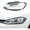 Car Headlight Lens Cover, Compatible with VW Golf 7.5 MK7.5 GTI GTR 2018-2020, Transparent Headlight Shell Lens(A Pair)