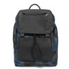 Used Manhattan Printed Daypack 9726 (72056, 7927) In Navy Camouflage with Embossed Logo Blue for Men from Japan