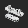 Stainless Steel Rotating Axis Sky Axis Wooden Hinge Invisible Door Up And Down Secret Hinge Door
