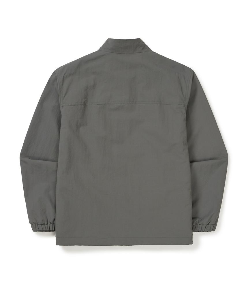 Snowpeak Apparel Cample Stand-Neck Windbreaker (S25Smcwb12) Dark Gray