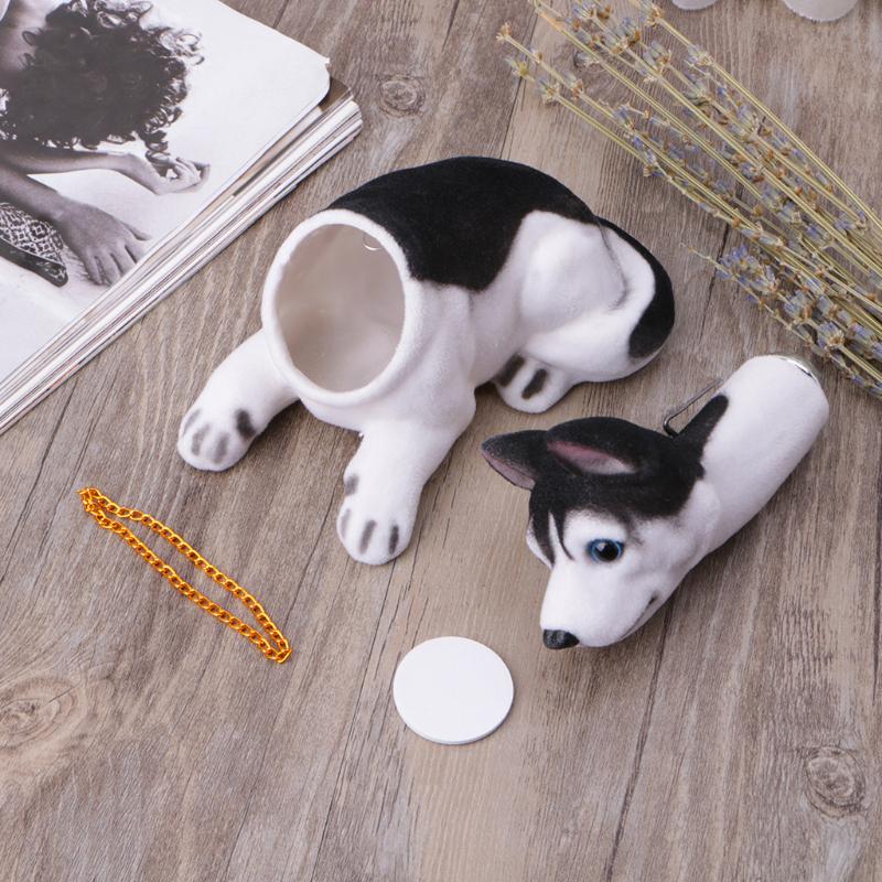 საყვარელი მანქანის თოჯინა თავის ქნევას ძაღლის ორნამენტებით მანქანის ინტერიერის დეკორაციები