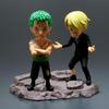 BANPRESTO One Piece - Log Story - Roronoa Zoro & Sanji Nothing At All! World Collectible Figure