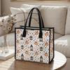Halloween Pumpkin Lantern Pattern Casual Tote Bag
