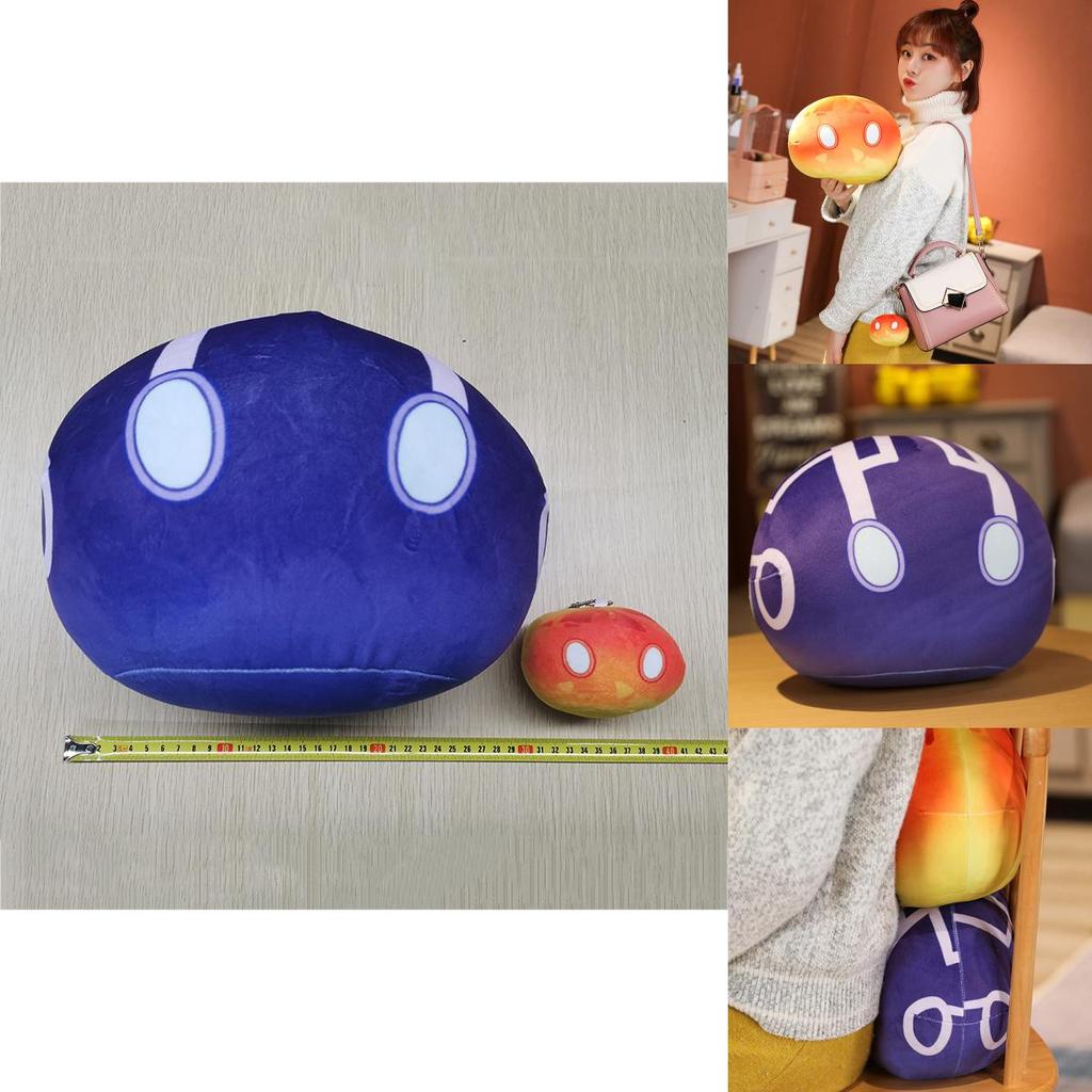 Colorful And Cuddly Genshin Impact Slime Themed Plush Dolls For Any Occasion