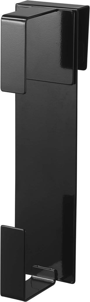 Yamazaki Tower Sink Door Kitchen Paper x D10 x H30cm Fits Various Sizes of Kitchen Kitchen and Product 5697 Holder, Black, Approx. W7.5 (Main Unit),