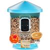 Smart Bird Feeder with Camera AI Identify 10000+ Bird Specie Solar-Powered
