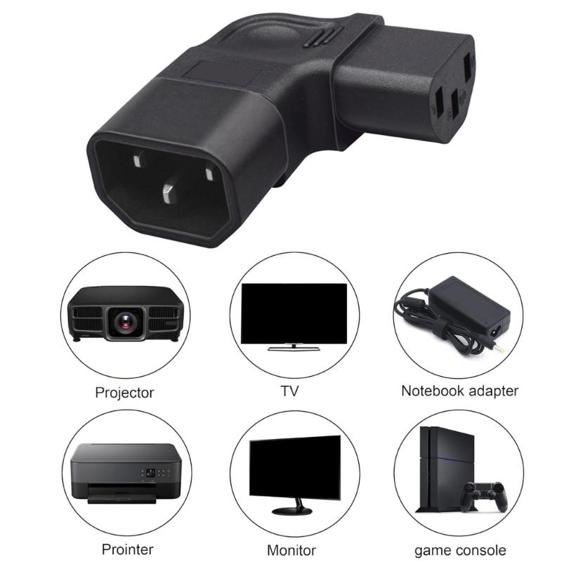 IEC320 C14 To C13 Power Adapter,C13 To C14 Converter,C14 3pin Plug To C13 Socket Power Converter Power Expansion Adapter