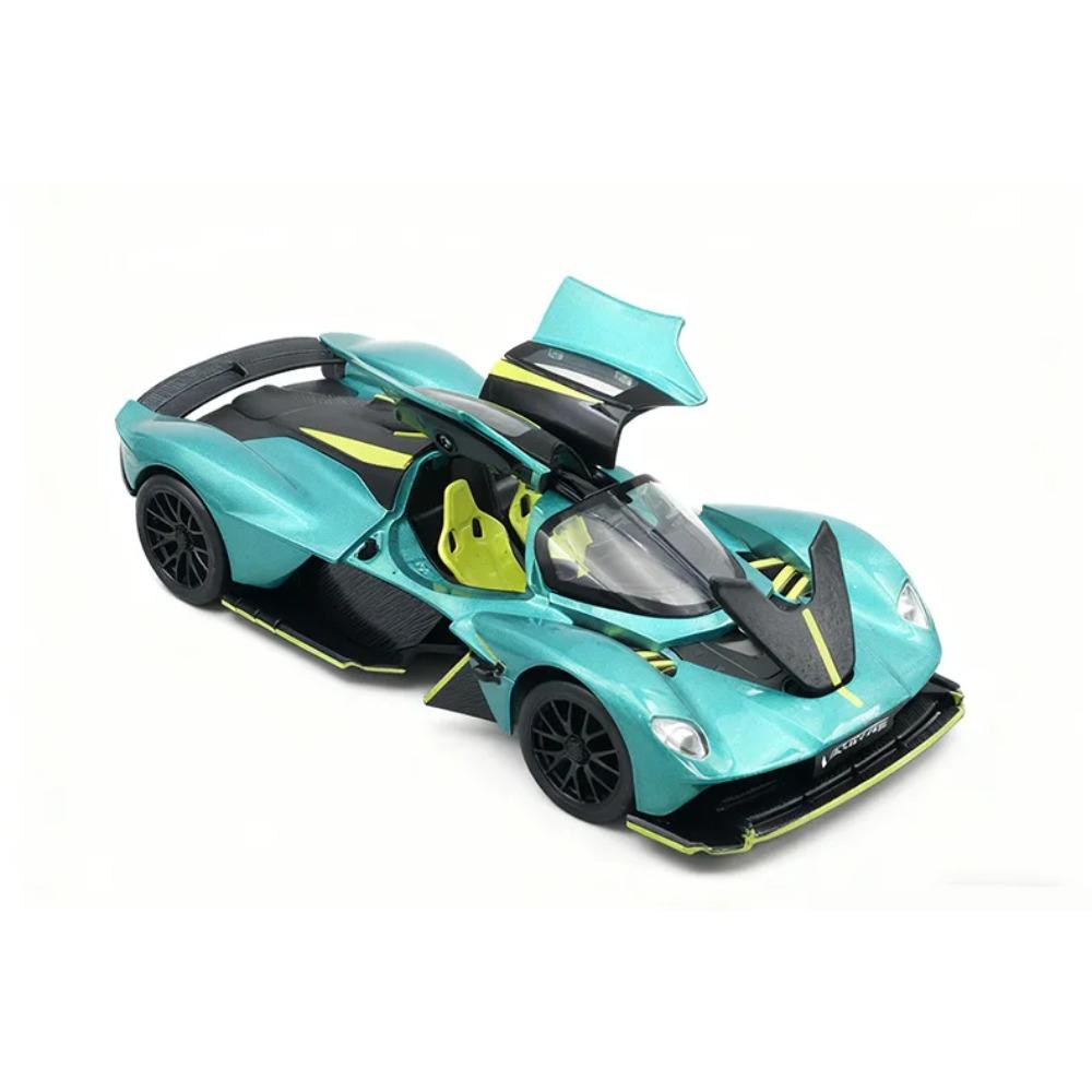 Modèle moulé sous pression 1/23 Martin Valkyrie Voiture de Sport en Alliage Simulation Miniature Voiture de Collection Jouet Voiture Cadeau Garçon Décoration Intérieure