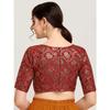 Indian Pakistani Designer Choli Women's Party Wear Ready Made Jacquard Blouse