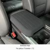 For Jetour Traveler T2  2024 2025 Car Silicone Protective Central Control Panel Armrest Cover Wireless Charging Grooves Pad