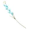Artificial Flower Realistic Blue Artificial Orchid Flowers Stem Decor for Wedding Home Decoration