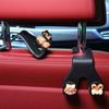 Car Seat Headrest Hook Auto Rear Seat Organizer Hanger Storage Holder For Handbag Purse Bags Clothes Coats