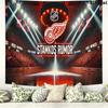 Detroit Red Wings Wall Tapestry Aesthetic Wall Hanging Printed Fabric Blanket Decorative Tapestries for Bedroom Living Room Home Decor
