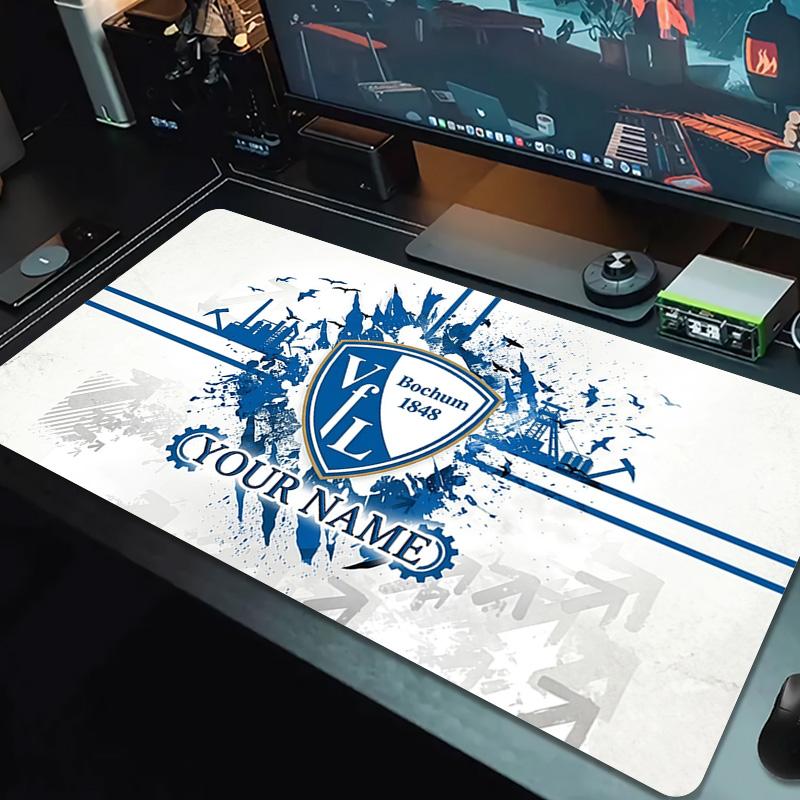 VfL Bochum 1848 Print Cushion Non-slip Laptop Tablet Big Mousepad XXL Mat Mini PC Playmat With Lock edge