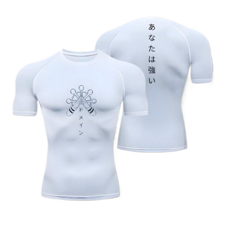 Sukuna Compression Shirt | Ryomen Sukuna, Anime, Jujutsu Kaisen, Gymwear, Gym, Compressions, Shirt, Gym Clothing, Muscle Shirt, Mahoraga