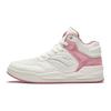 Anta 4 Carat Retro Classic High-Top Skate Shoes Women Sneakers White Pink 122448031-1