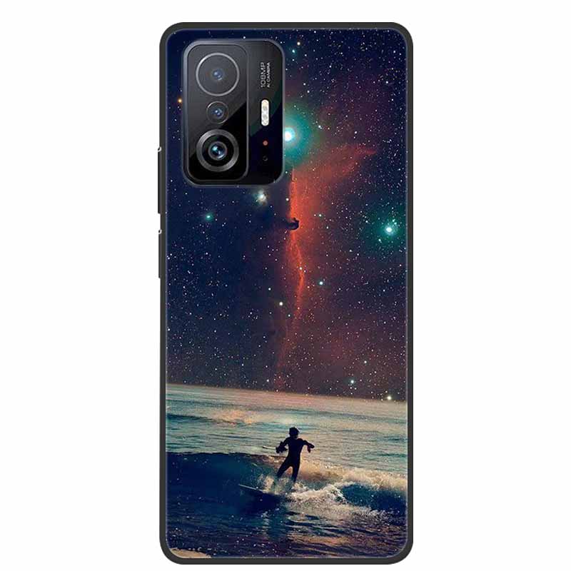 For Xiaomi 11T Pro Case Marble Soft Silicone Back Case for Xiaomi mi 11T Pro Phone Cover for Xiaomi 11 T Pro 2021 Coque Funda