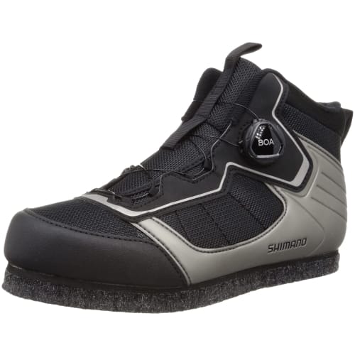 

SHIMANO Cut Rubber Pin Felt Fit Shoes LT FS-041Q Black 28.0