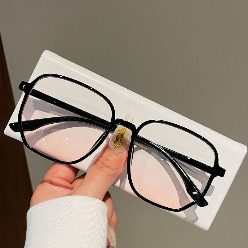 

Blush Pink Anti-Blue Light Myopia Glasses Fashion Powder Blusher Gradual Glasses Shortsighted Eyewear 0-1-1.5-2-2.5-3-3.5-4 -3.5