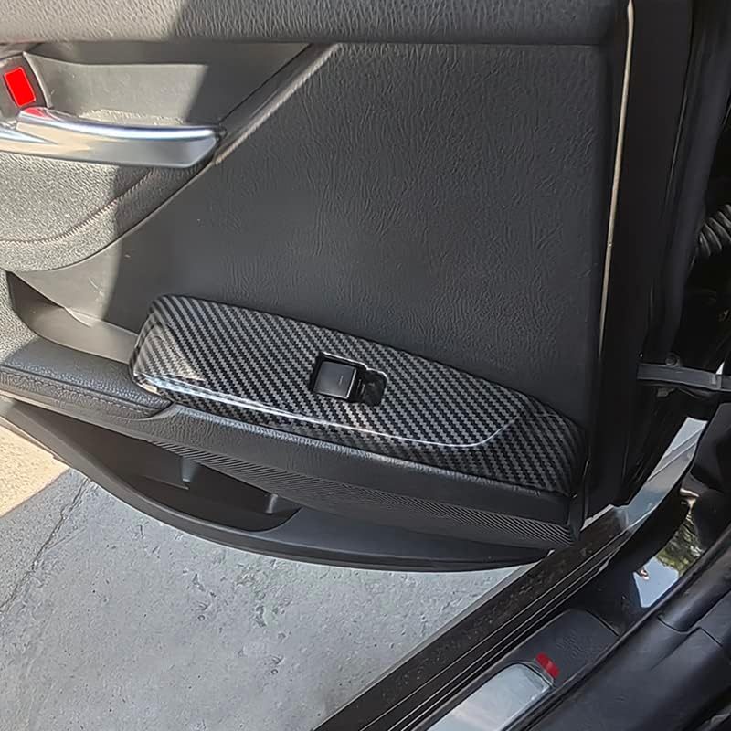 Kolya Interior Door Window Switch Panel Cover Window Control Button Trim For Toyota Camry 8Th 9Th Gen Accessories 2018      2024 2025 (For Left Hand