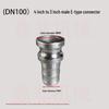 Aluminum Alloy Type C Male & Female Quick Coupler Hose Fittings with Reducing Lever