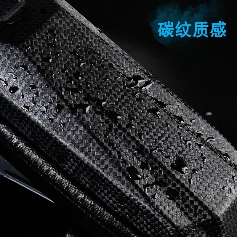 1Pc EVA Hard Shell Bike Bag Front Beam Bag Neutral Riding Upper Tube Bag