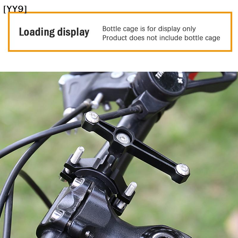Multiple Colors Aluminum Alloy Bicycle Water Bottle Cage Adapter, Universal Motorcycle Kettle Rack Mount for Bike Scooter[YY9]