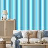 Wallpaper Stripes Turquoise, White and Celadon for Living Room and Bedroom 50x1000
