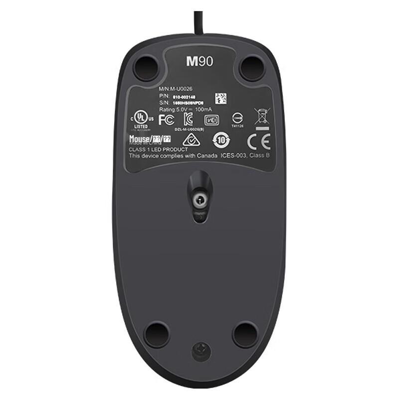Logitech M90 Wired Optical Mouse
