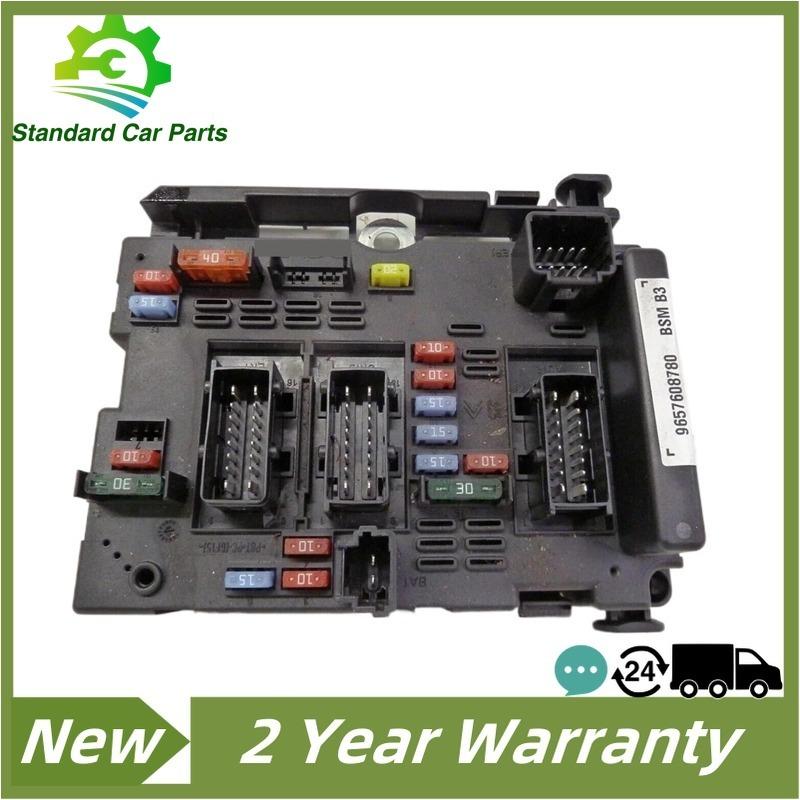 9657608780 Fuse Box Assembly BSM B3 for Peugeot 206 307 406 Partner Citroen C2 C3 C5 Berlingo Xsara PICASSO New
