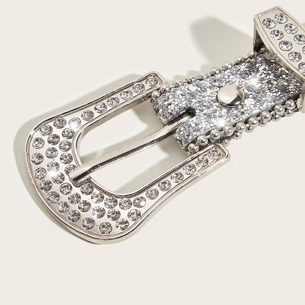Rhinestone Waist Belt Jean Belt Crystal Belt Bling Rhinestone Belt Women Cowgirl Western Rhinestone Waistband