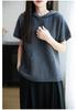 Early Autumn Women's Hooded Vest: 100% Pure Wool, Seven-Stitch, Short Sleeve, Pocket Design, Layering Sweater