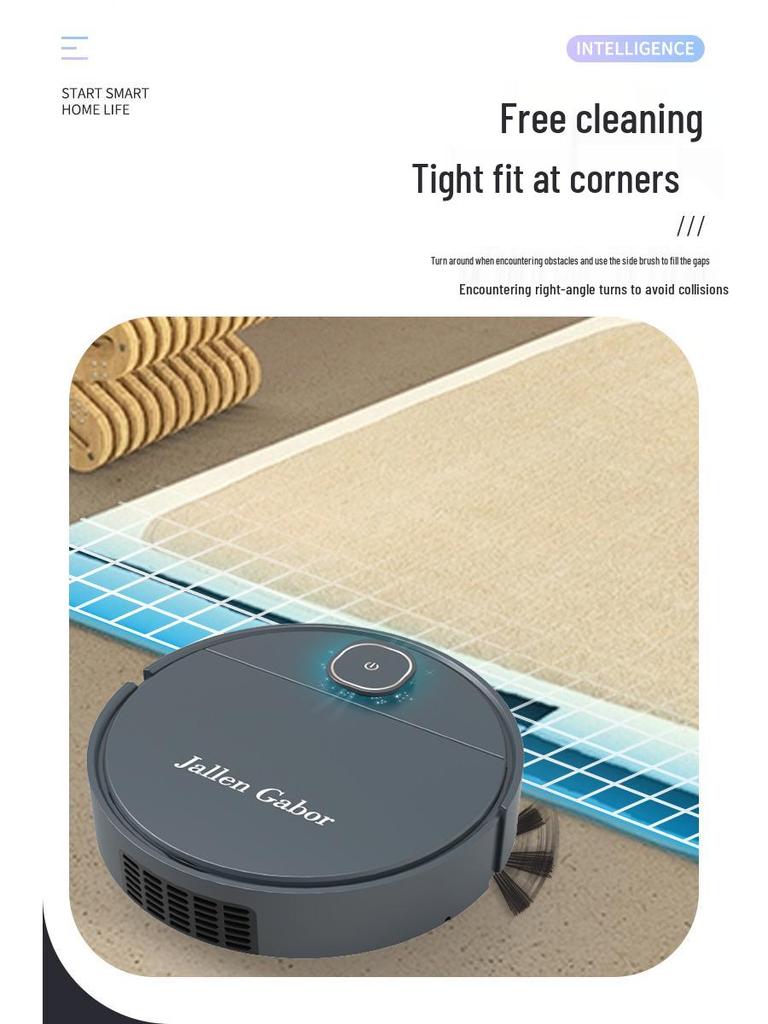 All-in-One Saugroboter: Kehren, Wischen und Saugen für den Hausgebrauch - Ideales kleines Haushaltsgerät als Geschenk