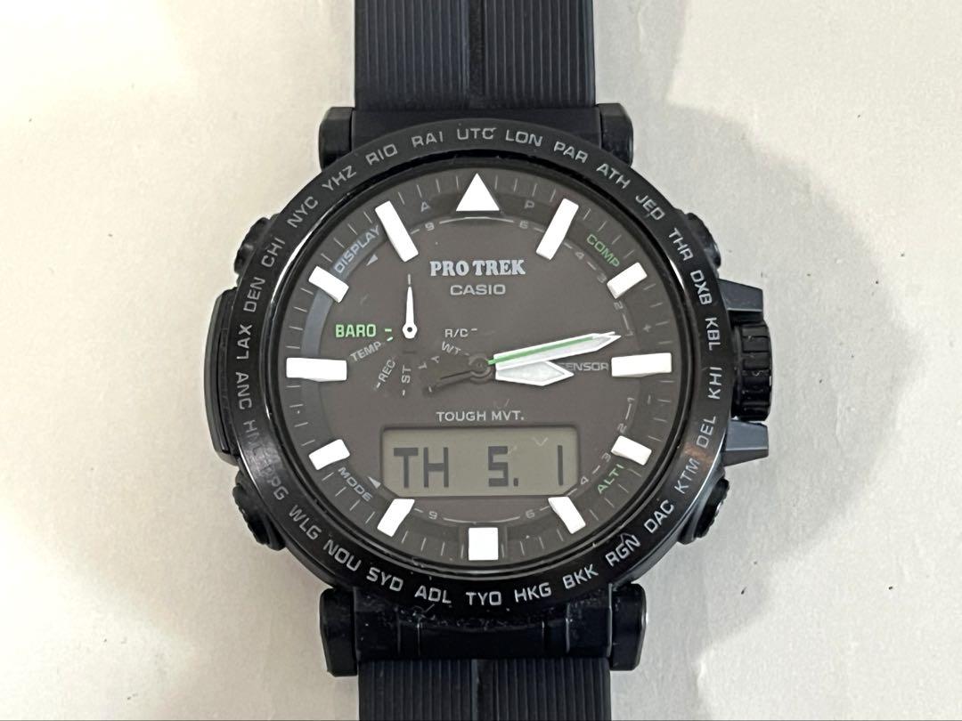 

[USED] Casio Pro Trek PRW-6621 Radio-Controlled Solar Watch, Authentic Japanese Product (Almost)