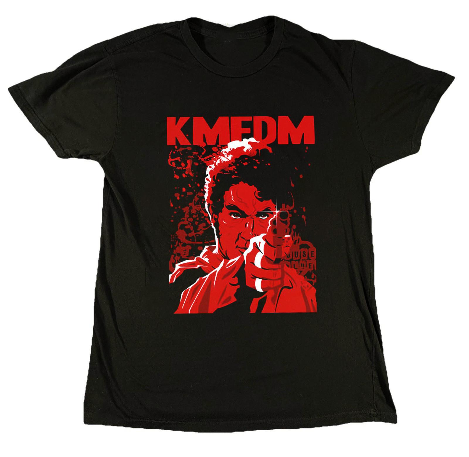 Hot New KMFDM Band Rock Music Black Cotton Shirt CL792 XXL