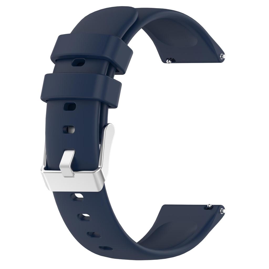 Glossy Solid Color Strap for Huami Amazfit GTS4 Mini (20mm)