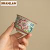 70ml Chinese Enamel Colored Palace Ceramic Tea Cup Handmade Tea Bowl Household Teaware Master Teacup Travel Meditation Cup Mugs