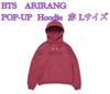[USED] BTS ARIRANG POPUP Red Hoodie, Size L