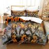 3D Printed Manowar Bedding Set Boys Girls Twin Queen Size Duvet Cover Pillowcase Bed Boys Adult Fashion Home Textileextile