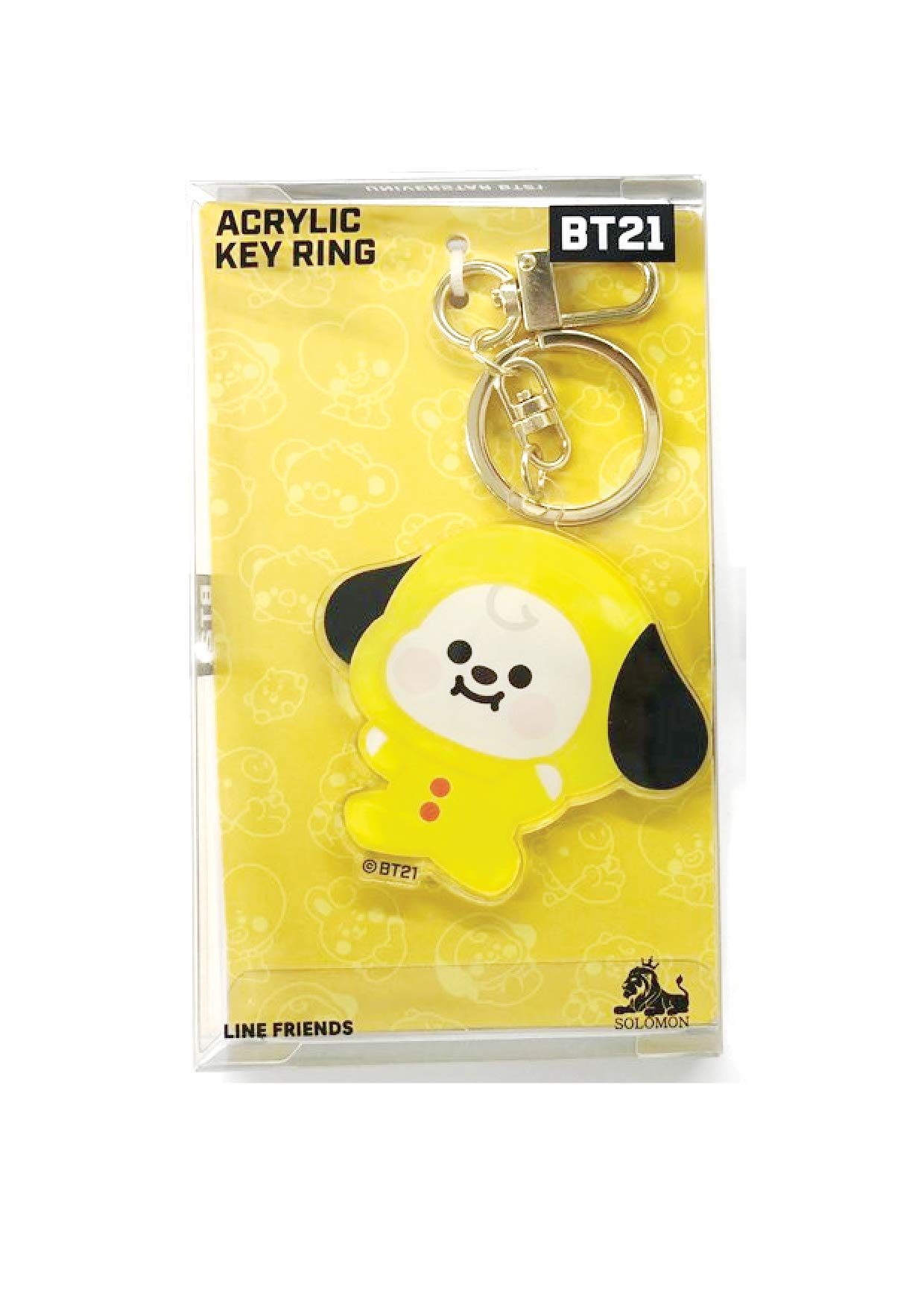 

Акриловый брелок для ключей Solomon Shoji BT21 БРЕЛОК ДЛЯ КЛЮЧЕЙ(CHIMMY)