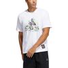 Adidas T Shirts Men's Crew Neck Moderate Straight Fit HC4456